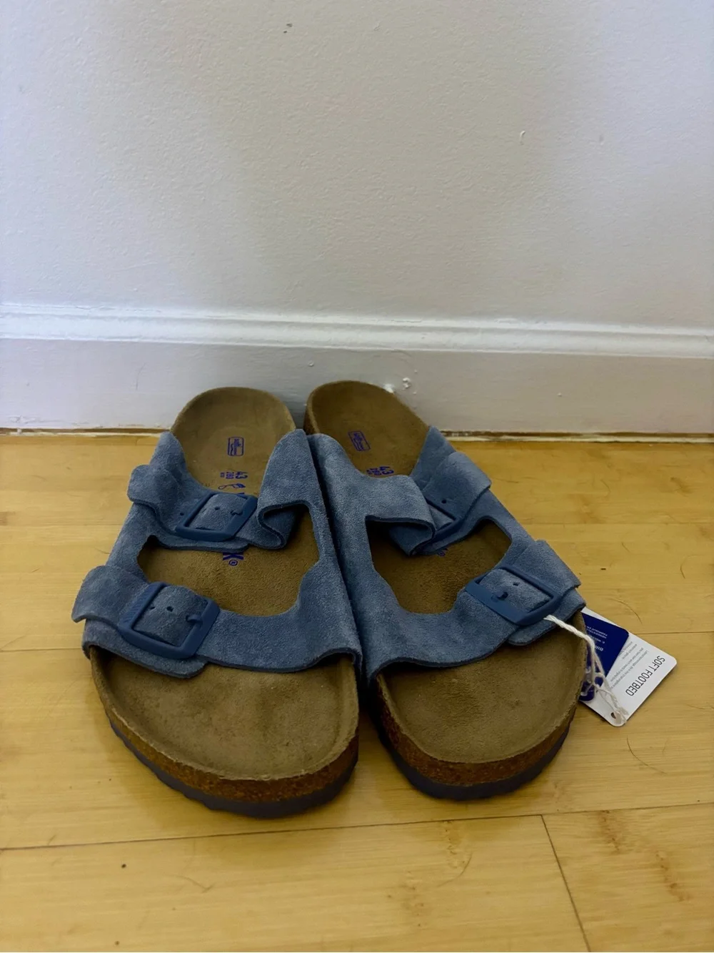 Birkenstock soft blue